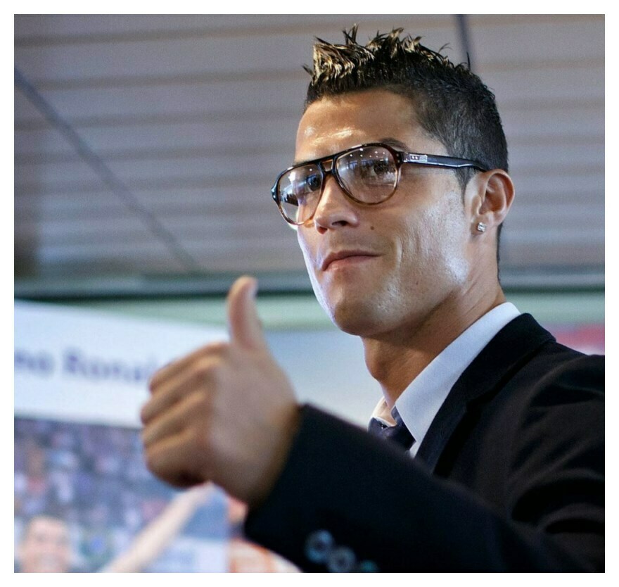 Cristiano Ronaldo New Hair Cut Design