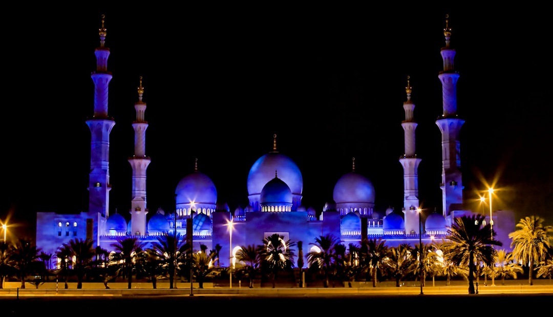 Sheikh Zayed Grand Mosque in Abu Dhabi HD wallpapers