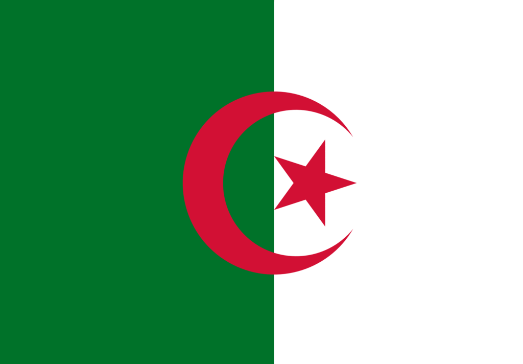 Algeria Flag HD desktop wallpaper