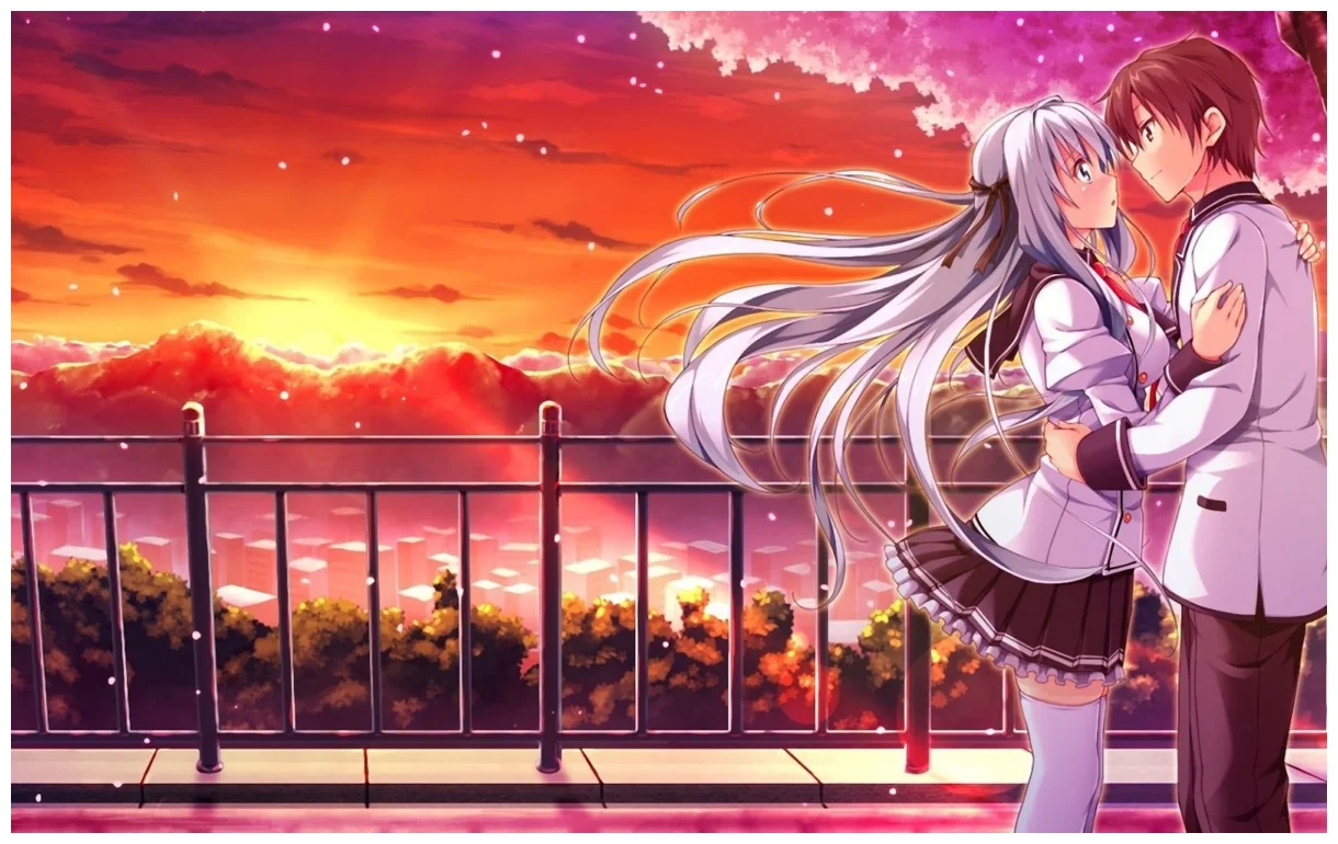 Cute Anime Couple Wallpapers HD  PixelsTalkNet