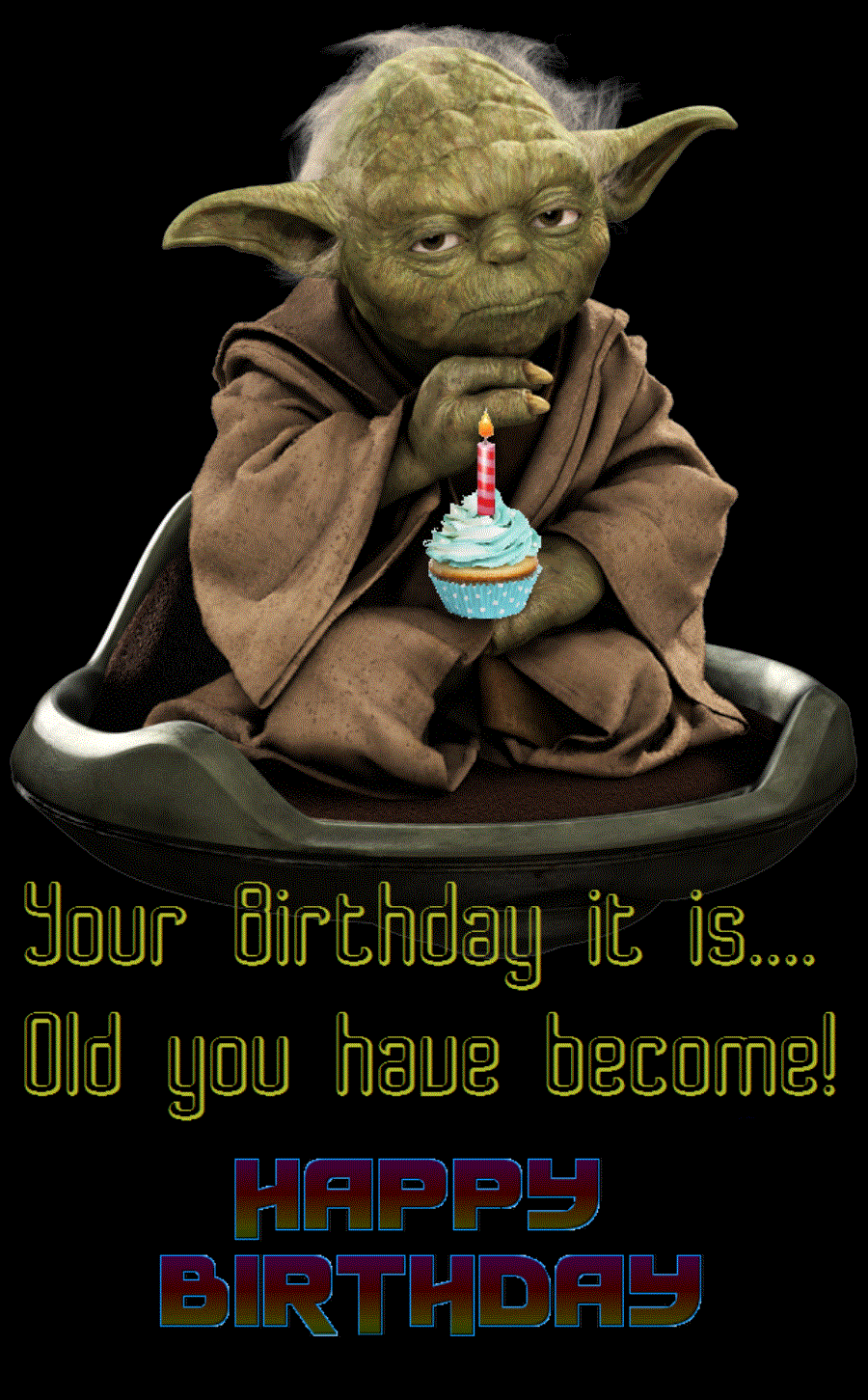 Happy Birthday Yoda Star Wars Meme Funny Images download